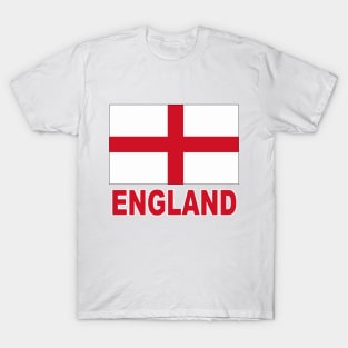 The Pride of England - English Flag Design T-Shirt